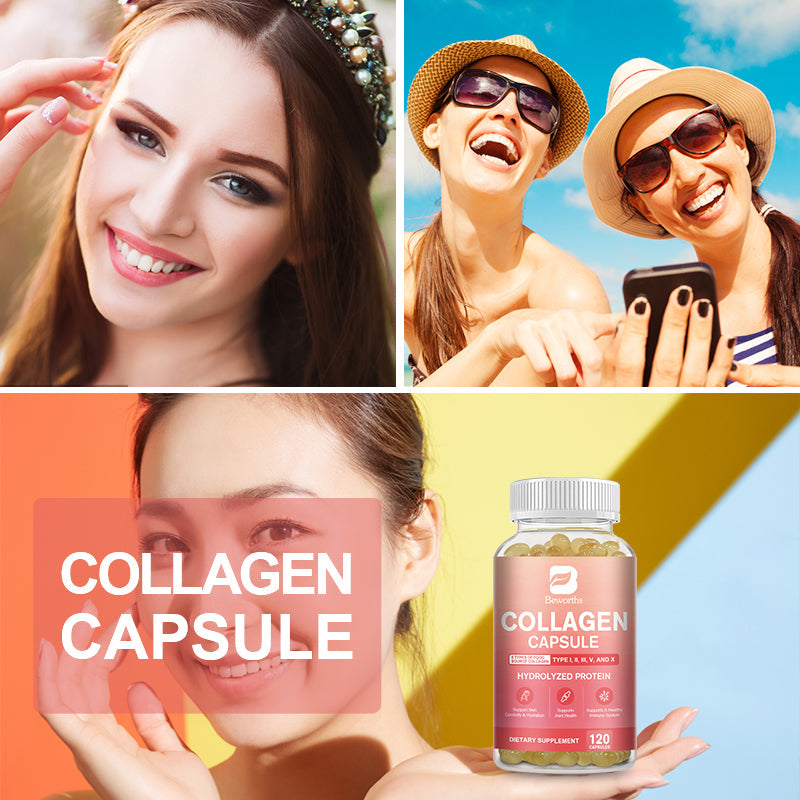 Beworths COLLAGEN PEPTIDES CAPSULES - 60 pcs