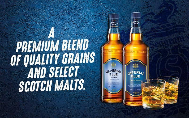Imperial Blue Whiskey Light 25% 700ml