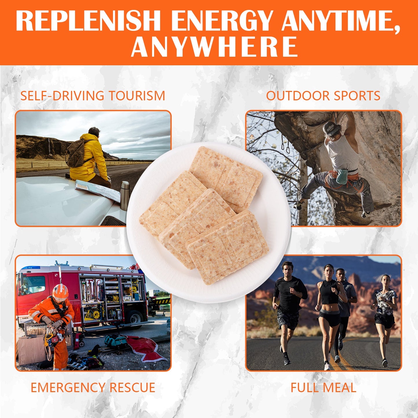 1 CASE - High Energy Bar - 9 Boxes x 12pcs - Exp. Date 2044 - MULTI VITAMIN