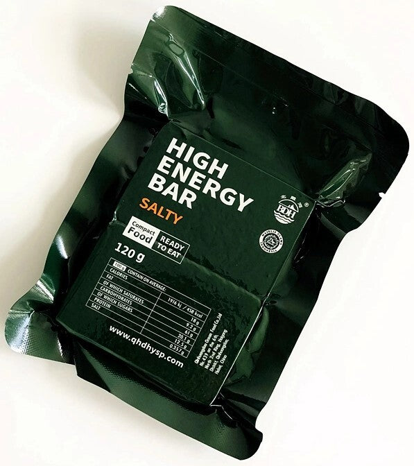 High Energy Bar 120g - Exp. Date April 2045 - SALTY