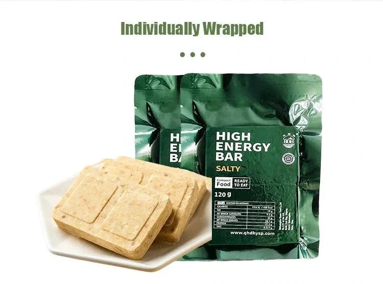 High Energy Bar 120g - Exp. Date April 2045 - SALTY