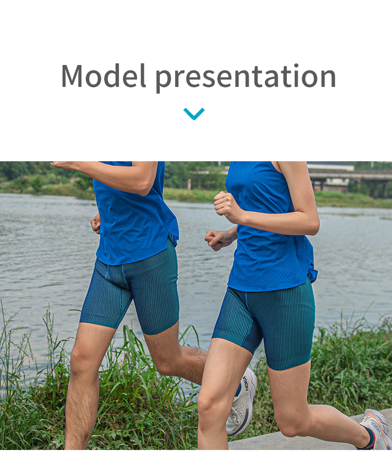 Aonijie MEN'S SPORTS TIGHT SHORTS FM5168 - RED MEDIUM