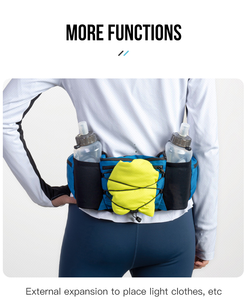 Aonijie W8120 Large Capacity SPORTS WAIST BELT BAG - ARMY GREEN