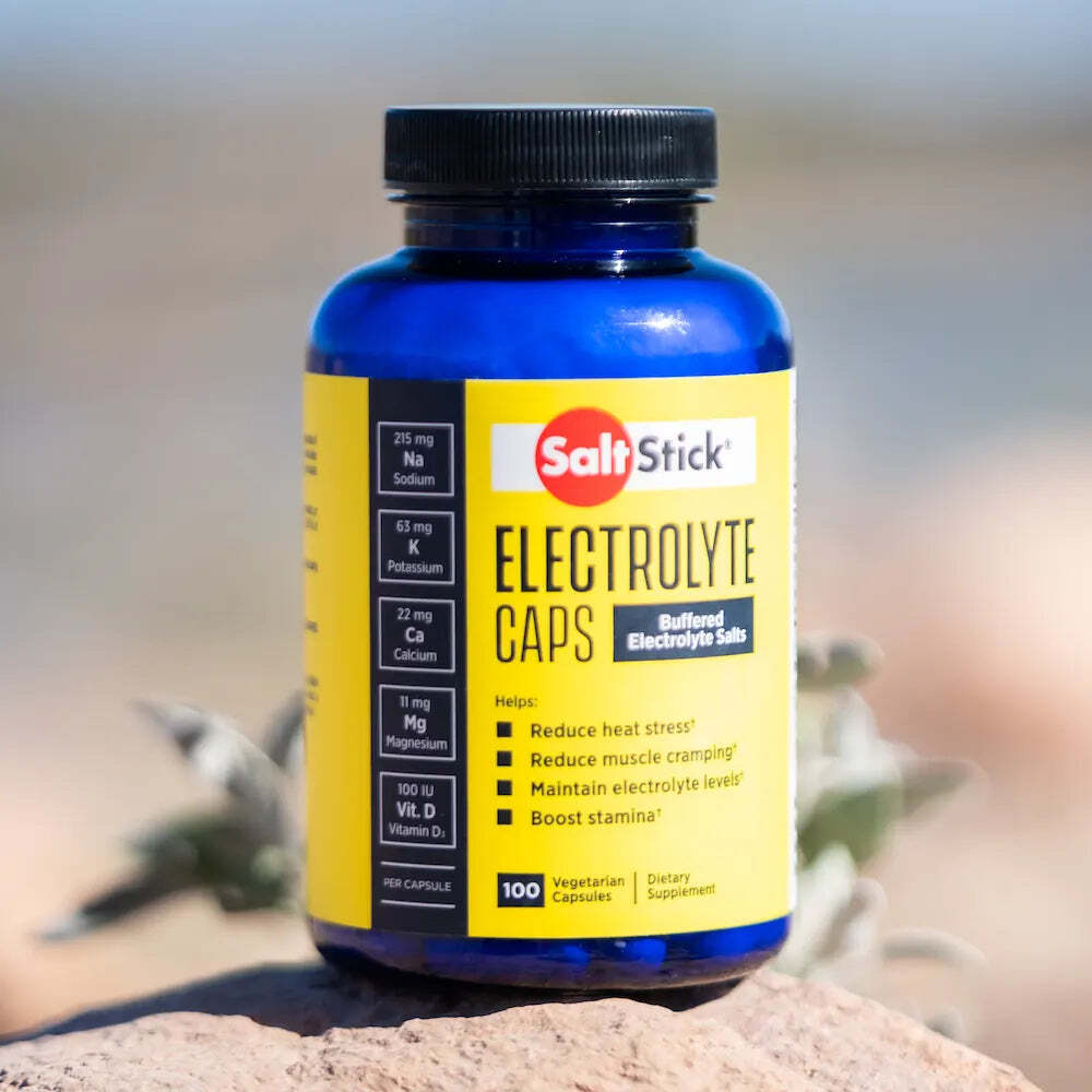 SaltStick Electrolytes Caps - Bottle 100ct.