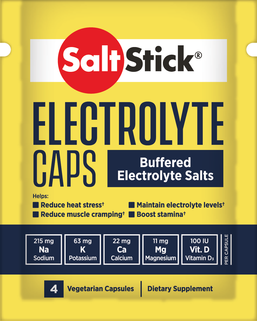 SALTSTICK Electrolyte Caps - Buffered Electrolyte Salts - Pack 4ct - Expiry Dates: April 2028