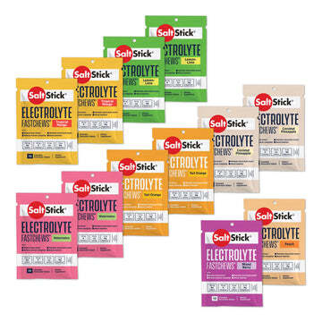 SALTSTICK Electrolyte FastChews in Mixed Berry Packet - 10tablets