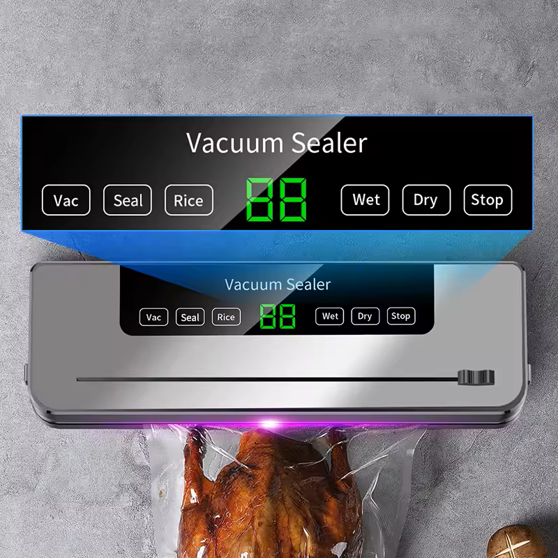 Automatic Touch Screen Electric Food Vacuum Sealer