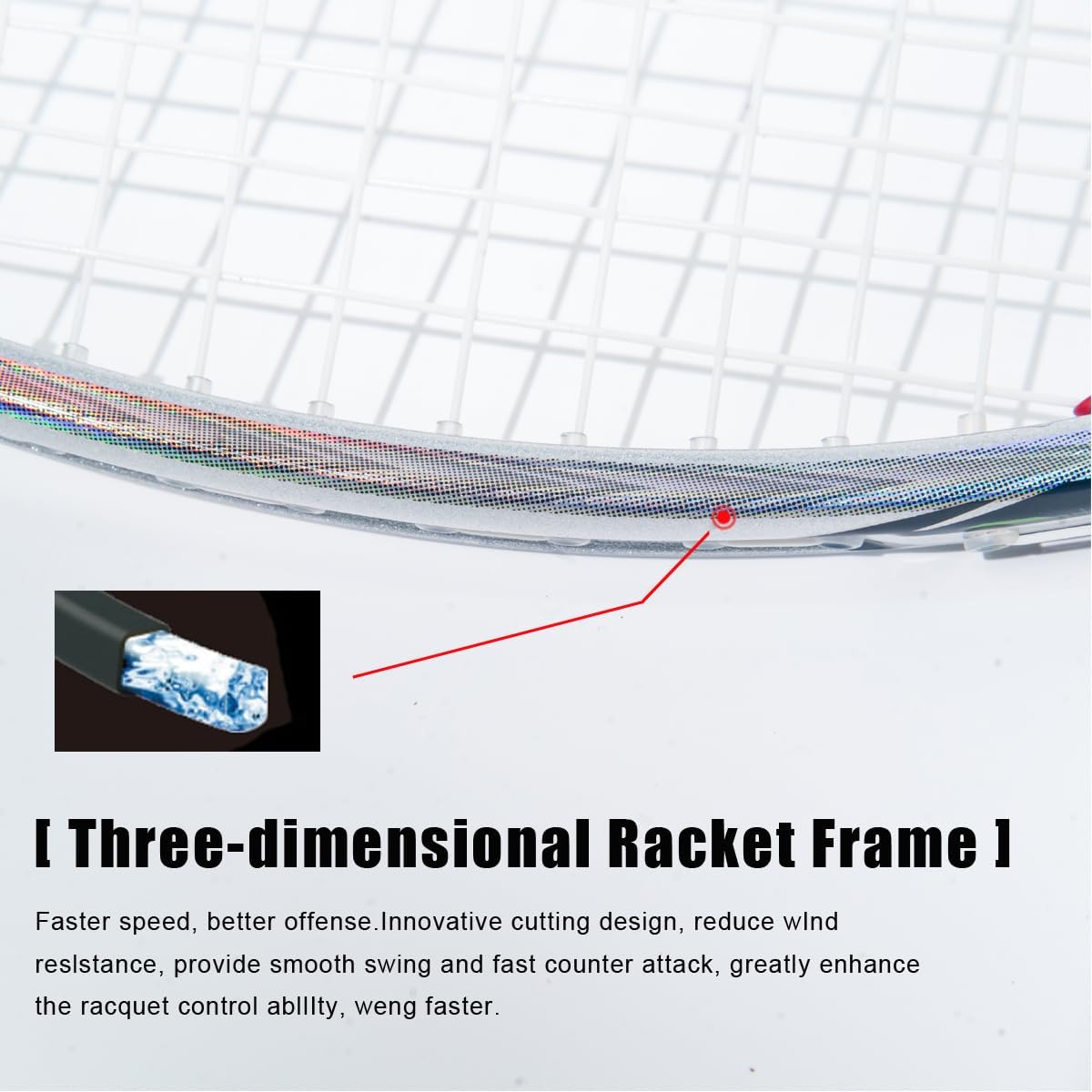 ALP SPORT 7U Badminton Racket - TP