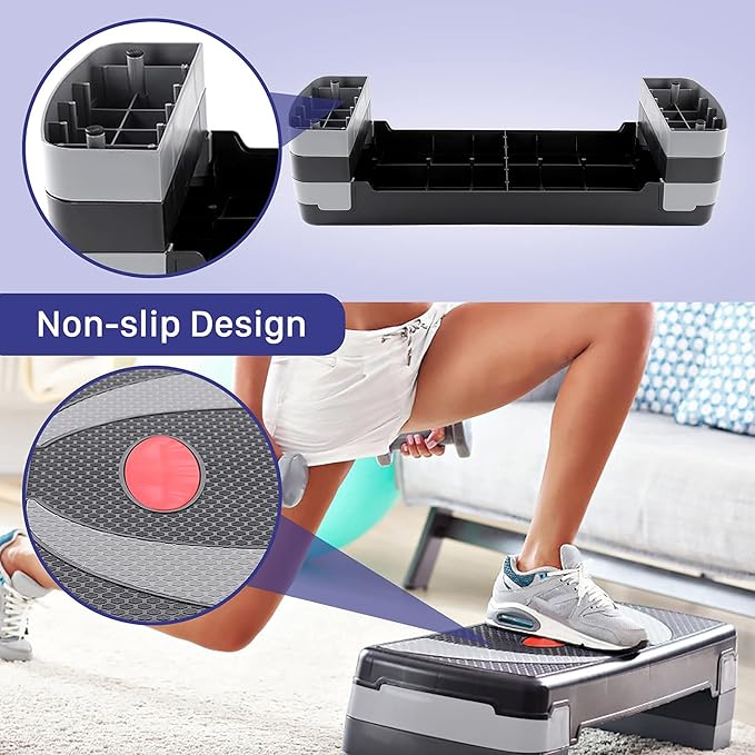 TOPKO Adjustable Aerobic Step