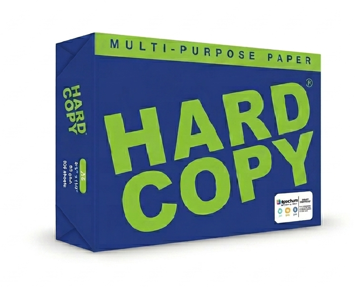 1 BOX - Hard Copy Multi-purpose Paper SUB 24 80gsm - 5 REAMS