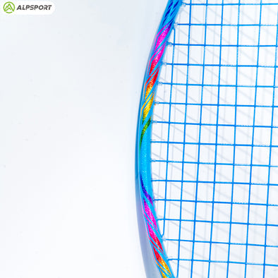 ALP SPORT 1pc - ALP BBQ2.0 8U Super Light Titanium Alloy 100% Full Carbon Fiber Badminton Racket 24-30Lbs