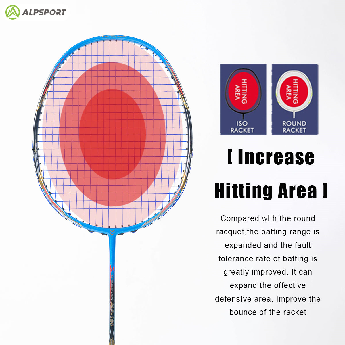 ALP SPORT 1pc AIR - ALP AIR Carbon Fiber Badminton Racket 10U G5 Superlight 52g 28-35lbs