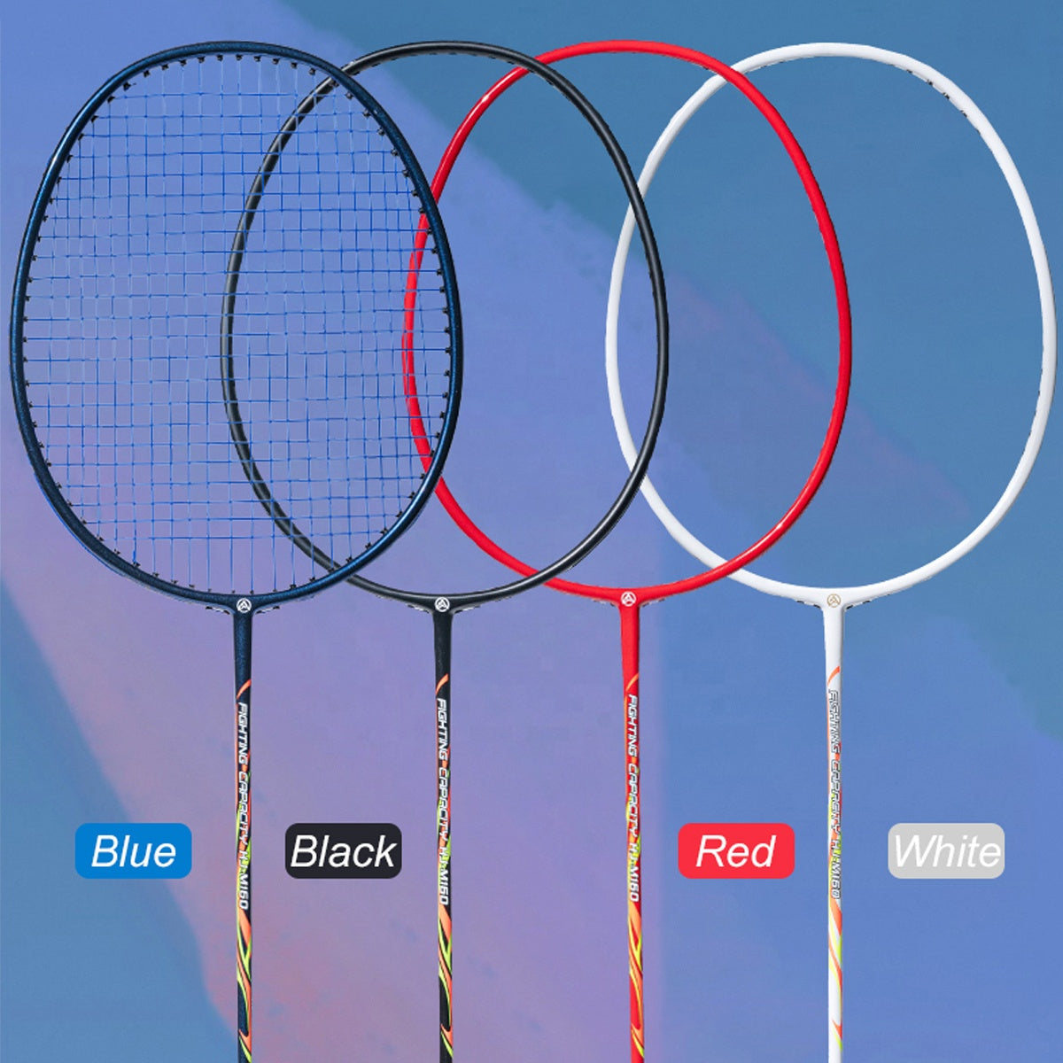 ALP SPORT 1pc LT 4U G4 Badminton Racket 22-26lbs - BLACK
