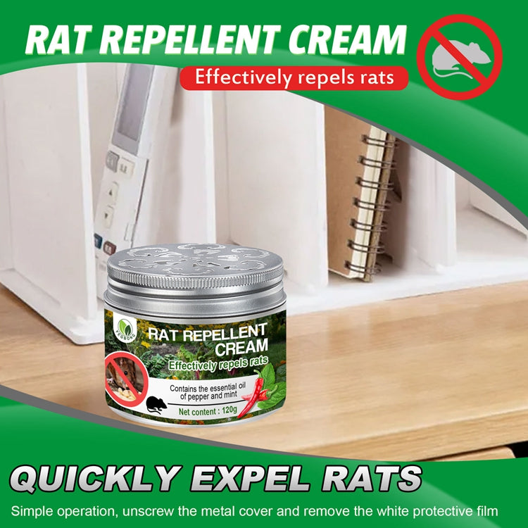 RAT REPELLENT 120g Cream! Mouse Killer - Destroy Rodents Effectively