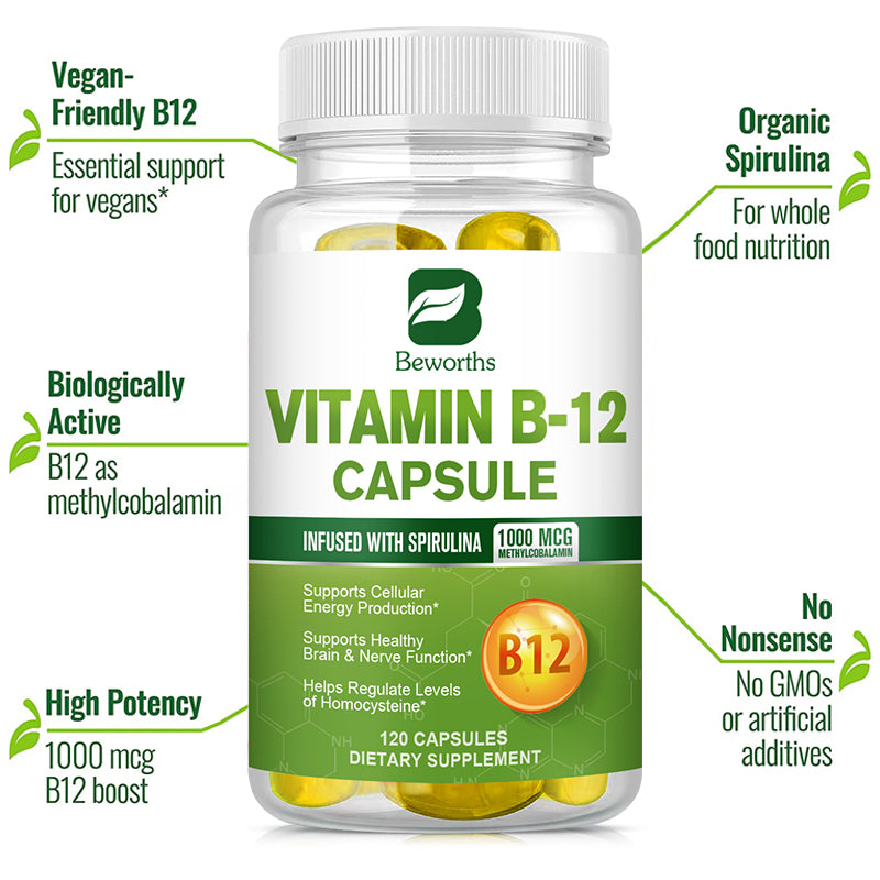 Beworths VITAMIN B-12 CAPSULE - 30 pcs