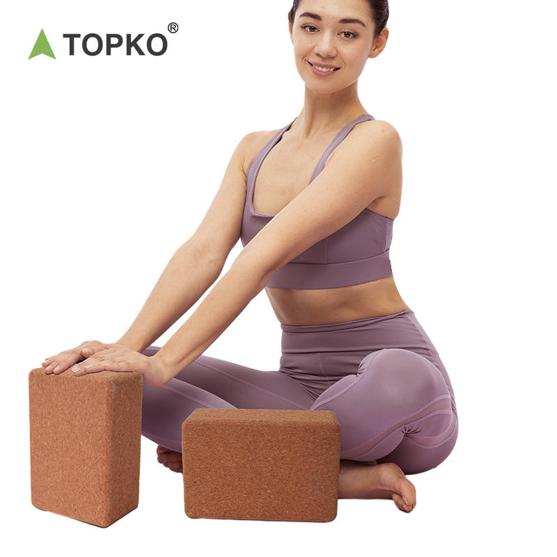 TOPKO Cork Yoga Block