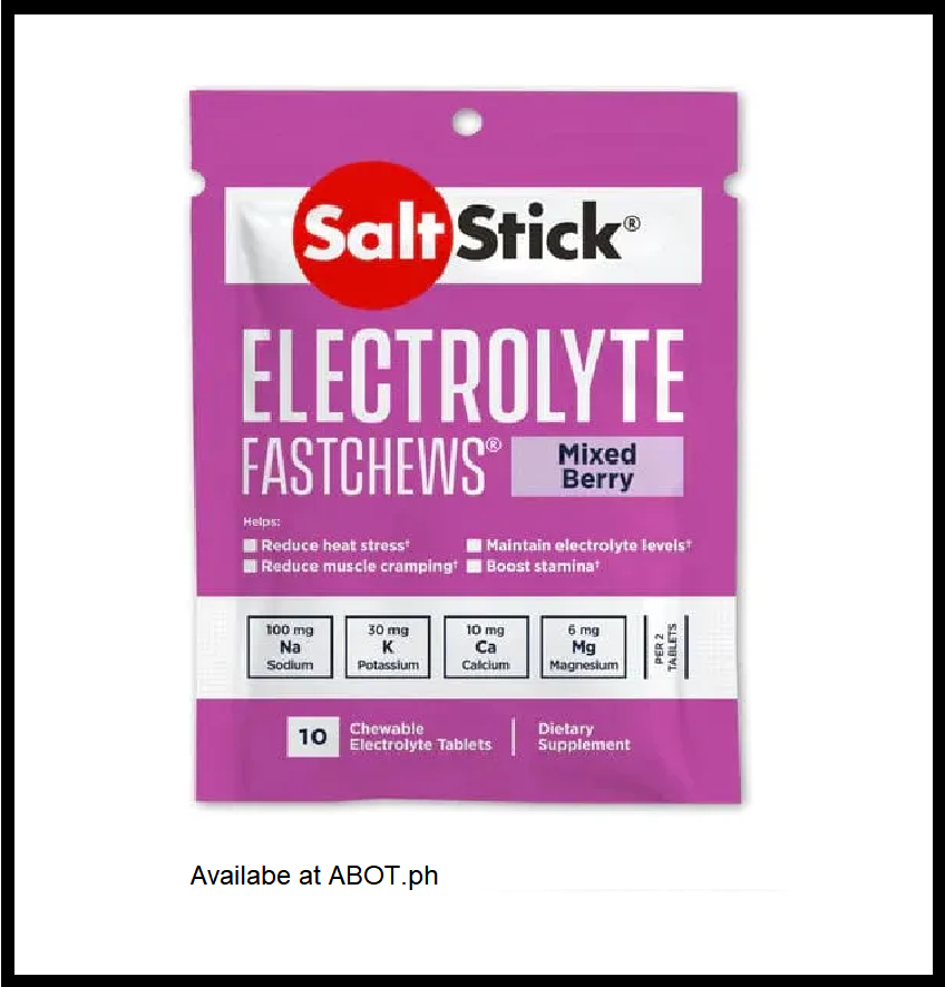 FastChews in Mixed Berry - Packet SaltStick Electrolyte 10tablets
