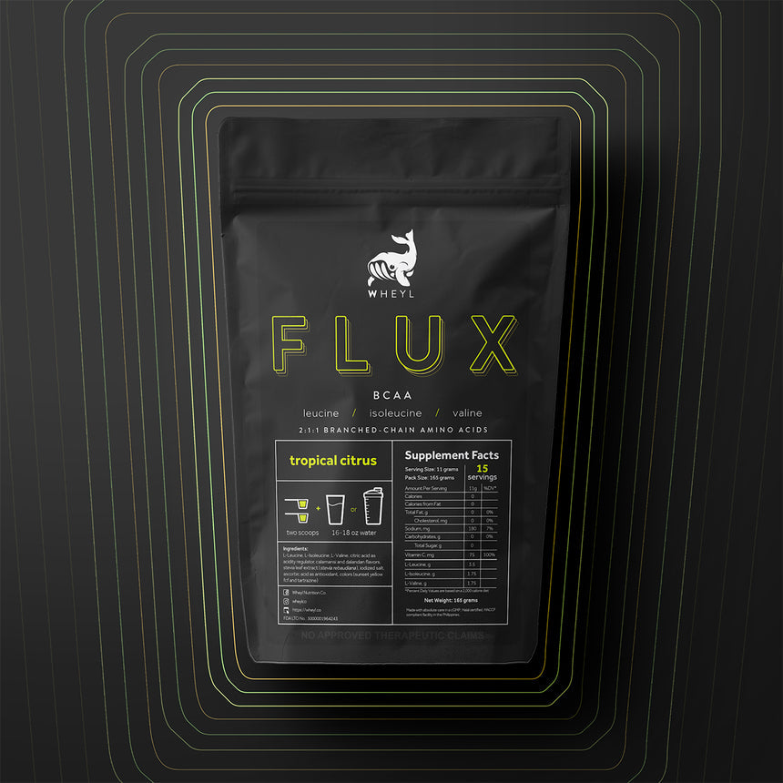 FLUX BCAA TROPICAL CITRUS 165g