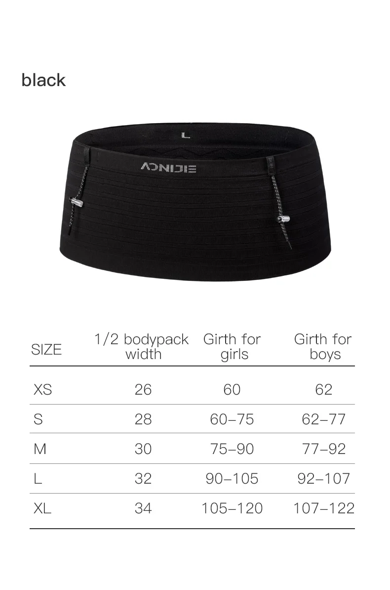 Aonijie W8116 - Sports Waist bag with Bib Number Holder- GREEN