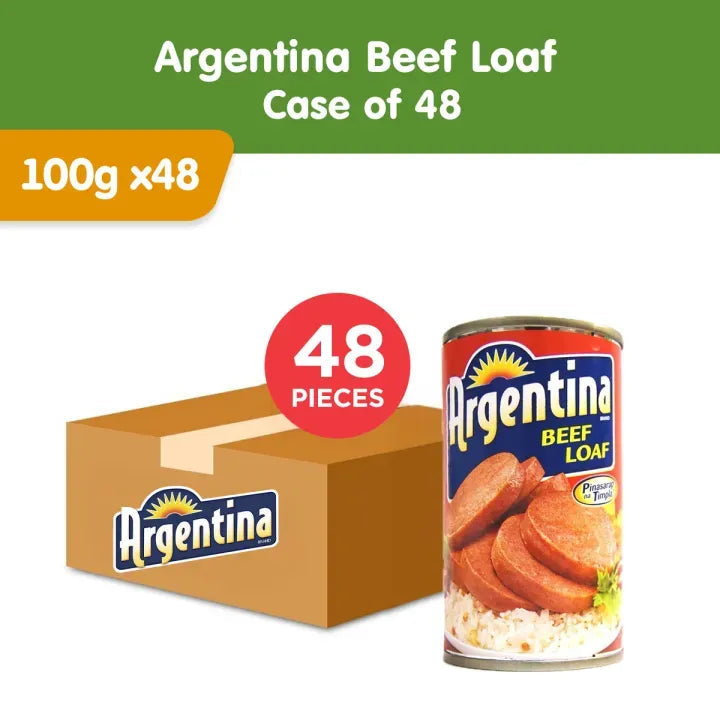 Argentina Beef Loaf 100g (Case of 48pcs) - Halal Certified