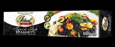 1 CASE -Idea Gourmet Pasta - SQUID INK SPAGHETTI 500g (12 pcs)