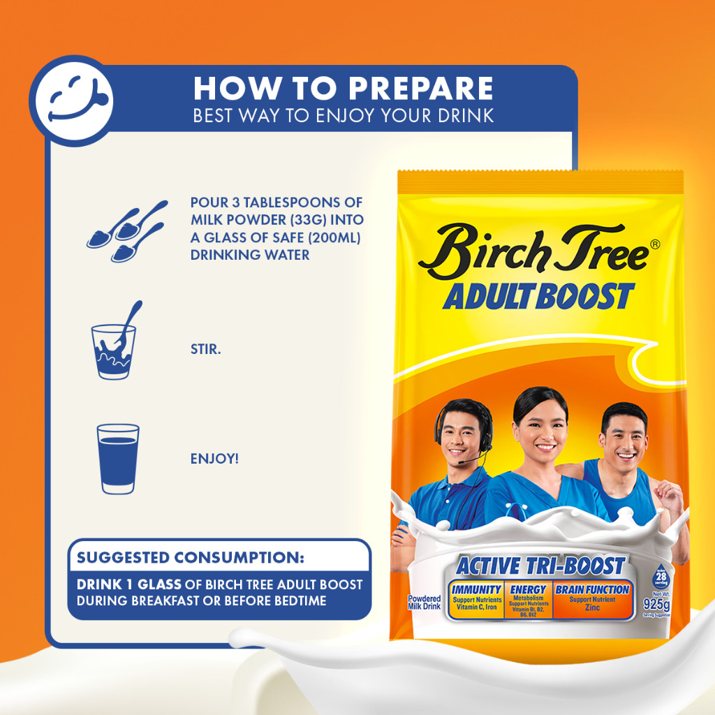 Birch Tree Fortified Adult Boost 925g