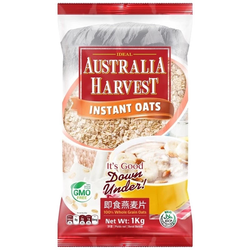 AUSTRALIA HARVEST- Instant Oats - 1kg