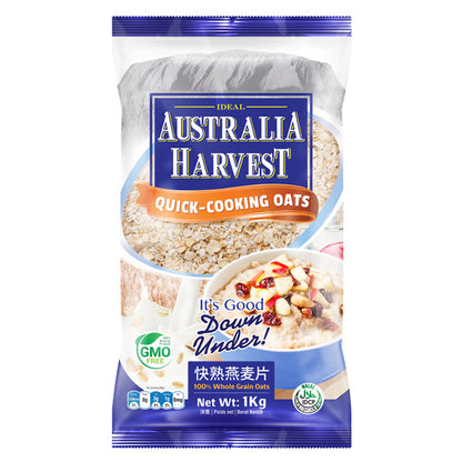 AUSTRALIAN HARVEST Quick Cooking Oats 1kg