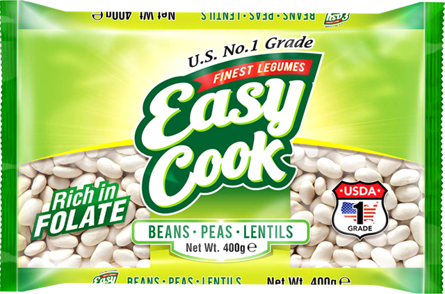 EASYCOOK GREAT NORTHERN BEANS 400G