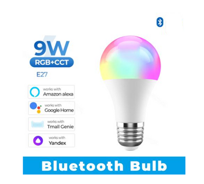Tuya Bluetooth 5.0 Smart Light Bulb 9W E27  Wireless Smart Life