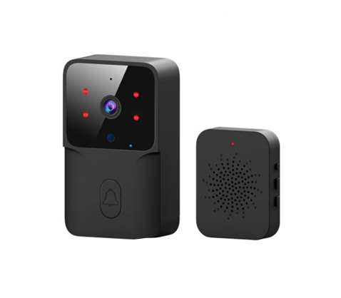 Smartrul Tuya Wireless Intelligent Wi-Fi Doorbell  Outdoor High-Definition Camera - BLACK 1 / 1