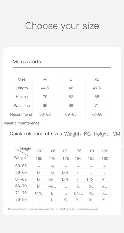 Aonijie FM5120 Men Sports Compression Shorts Tight Lightweight - BLACK