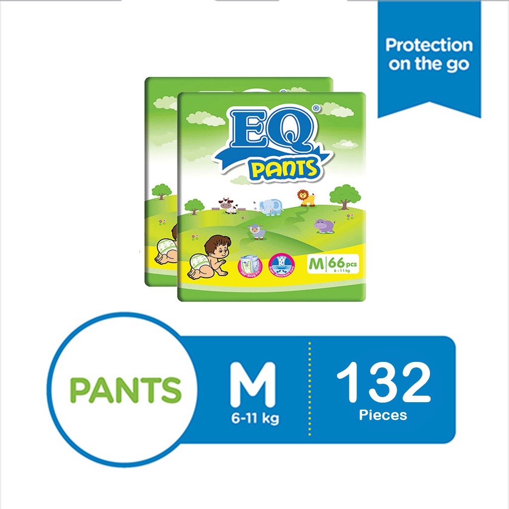 EQ PANTS MEGA PACK MEDIUM 66'S