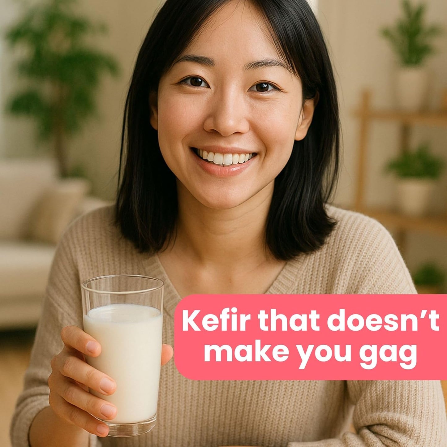 DIETARY FIBER + KEFIR YOGURT STARTER CULTURE 12 SACHETS IN 1 POUCH - 1 sachet makes 1 liter