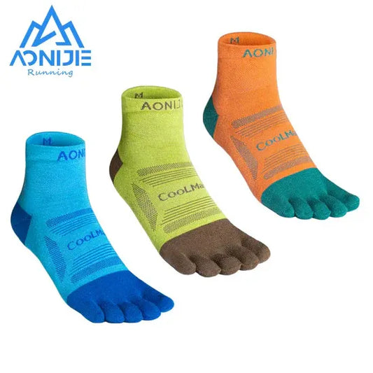 Aonijie SPORTS FIVE FINGER SOCKS Set of 3 PAIRS Model no. E4838