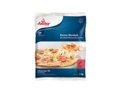 Anchor Shredded MOZZARELLA Cheese Extra Stretch 2kg