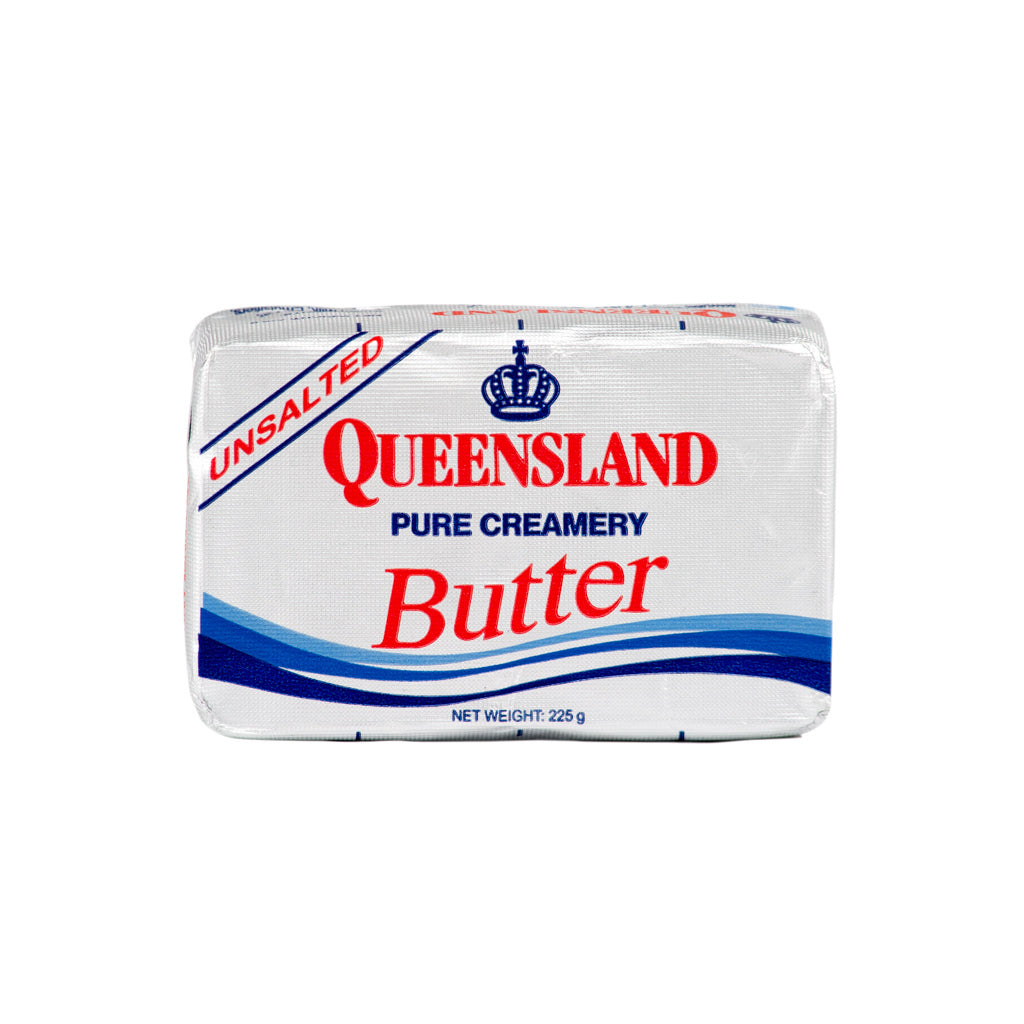 Queensland Pure Creamery UNSALTED BUTTER 225g