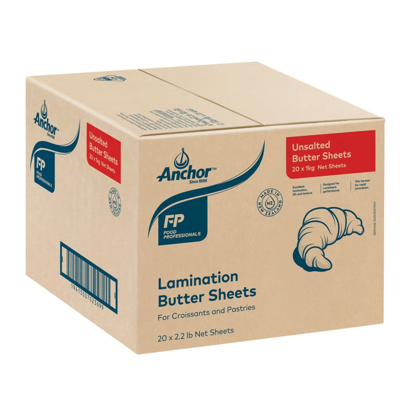 Anchor UNSALTED BUTTER BAKERY SHEETS 1KG