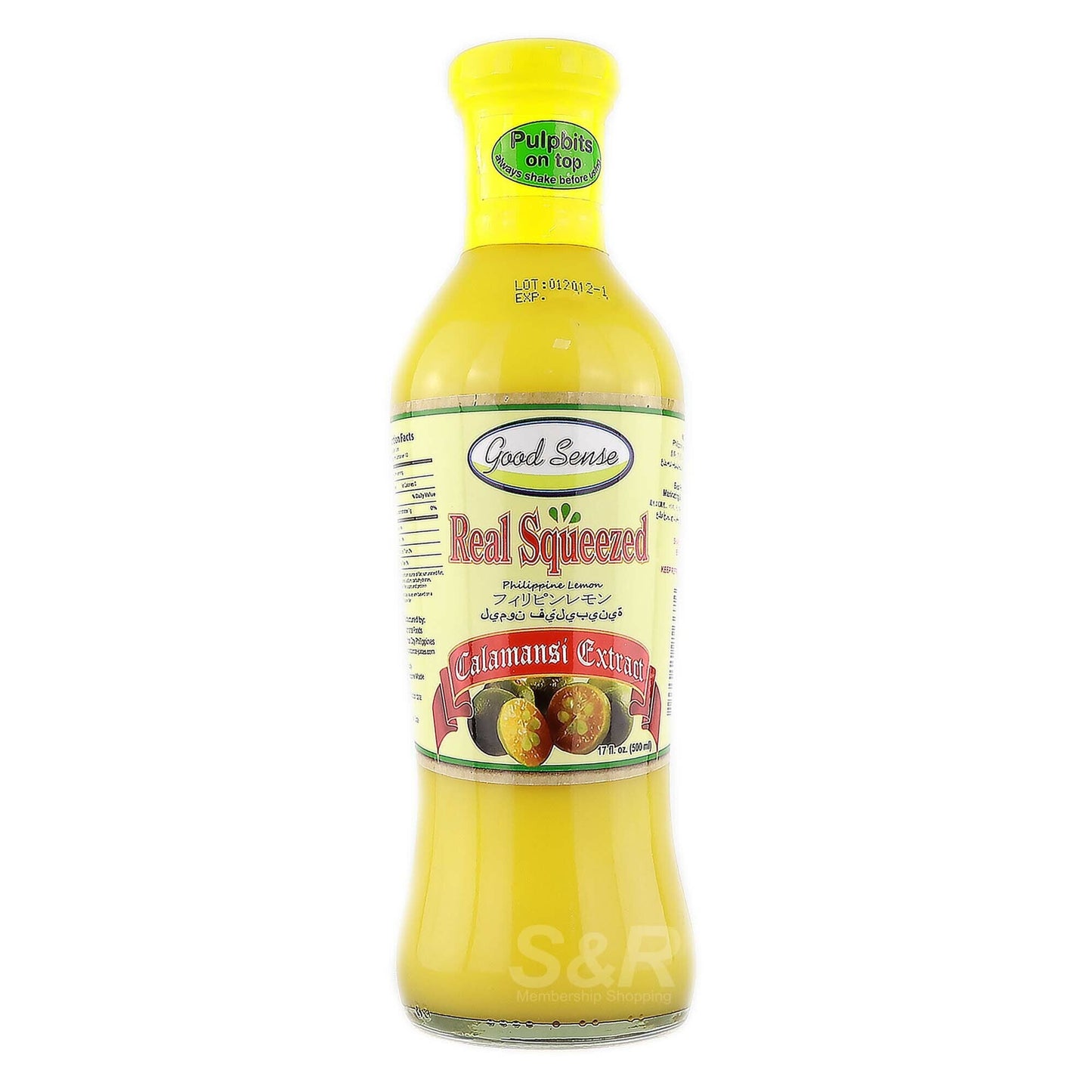 Good Sense Real Squeezed CALAMANSI EXTRACT 500ml