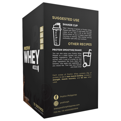 Prothin WHEY PROTEIN RIPPED MILK CHOCOLATE 4.5kg 151 sachets