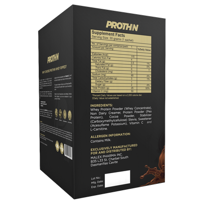 Prothin WHEY PROTEIN RIPPED MILK CHOCOLATE 4.5kg 151 sachets