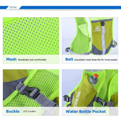 Aonijie ROSE Reflective Running Vest Hydration Backpack