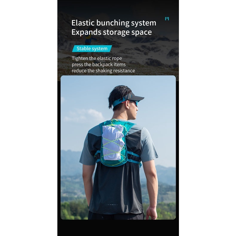 Aonijie 5L Running Vest Backpack - MINT GREEN - C9107 (Vest Only)