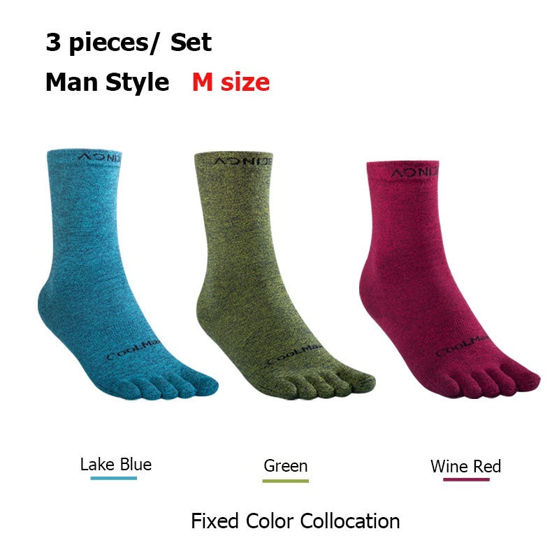 Aonijie COOL MAX TOE SOCKS E4830 3 pairs - MEDIUM