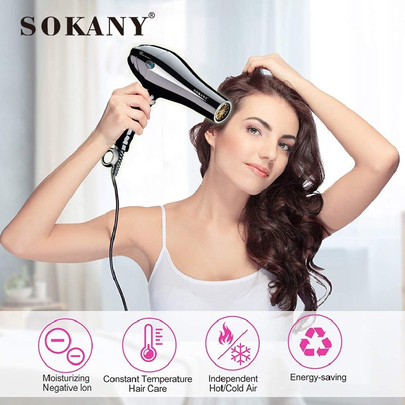 Sokany Professional HAIR DRYER BLOWER 2200W