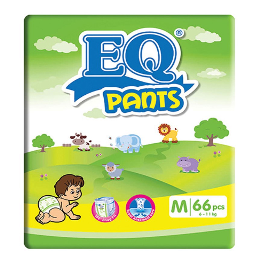 EQ PANTS MEGA PACK MEDIUM 66'S