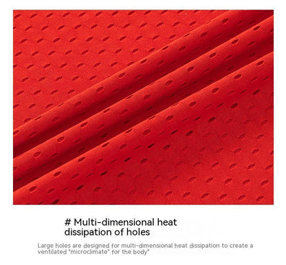 Sportex Ultra Light 61G Seamless Quick Dry Running Singlet for Men & Women - ORANGE