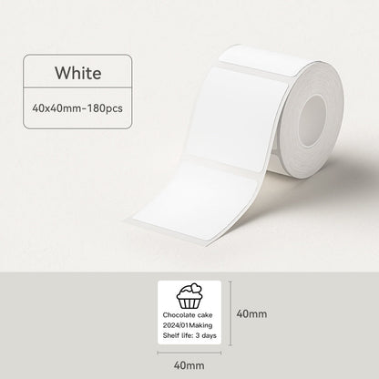 Niimbot B21/B1/B3S Thermal Label Sticker Paper Printable White 20-50mm Width