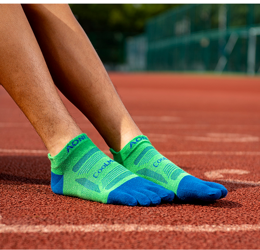 Aonijie  E4837 Low-Cut Running TOE SOCKS 3 Pairs - MEDIUM
