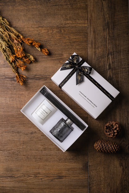 Pine & Eucalyptus | Wizard of Oz Soy Wax SCENTED CANDLE + REED DIFFUSER w/ Gift Set